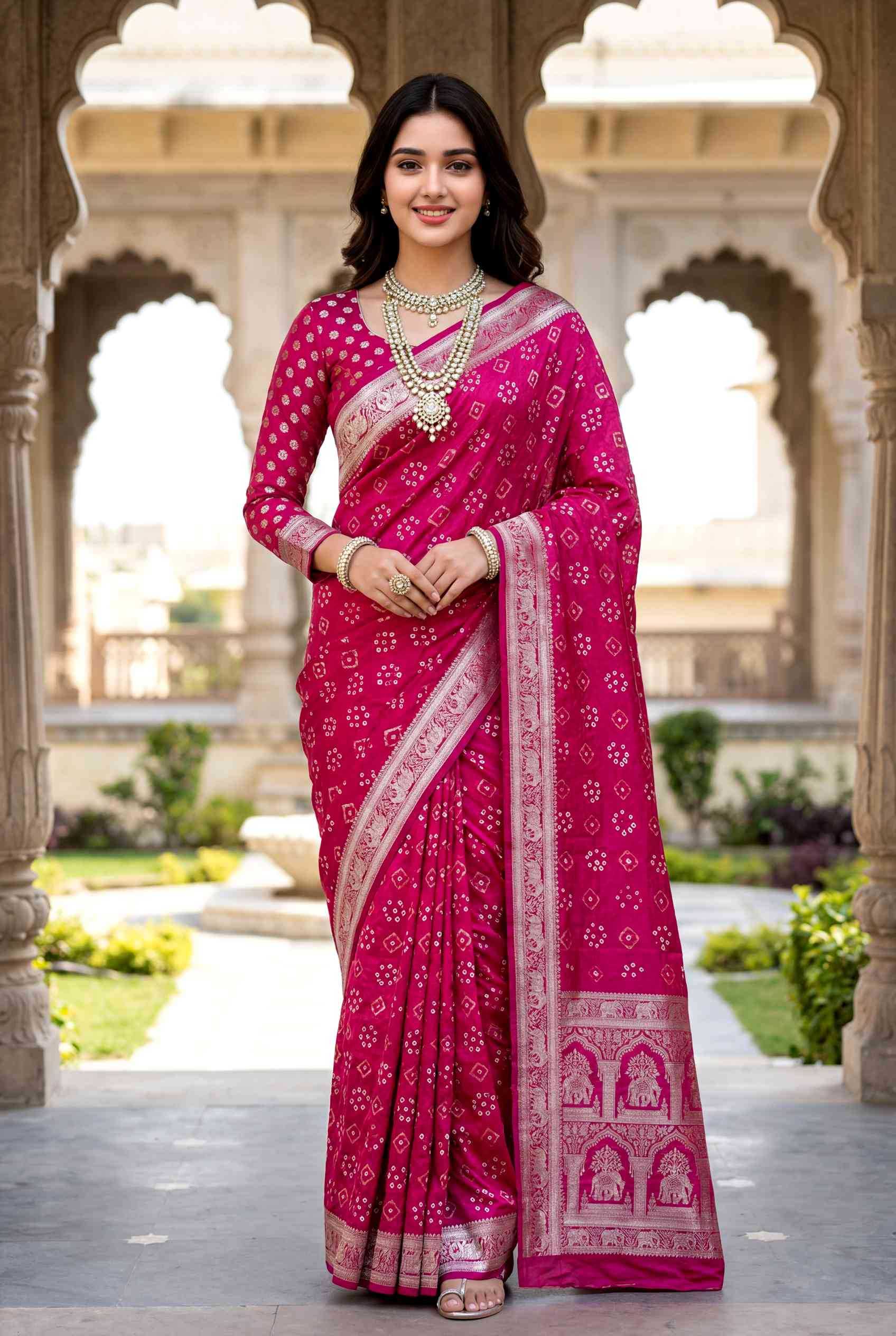 YNF Wholesale Dola Silk Dola Silk Sarees  | Surat Manufacturer