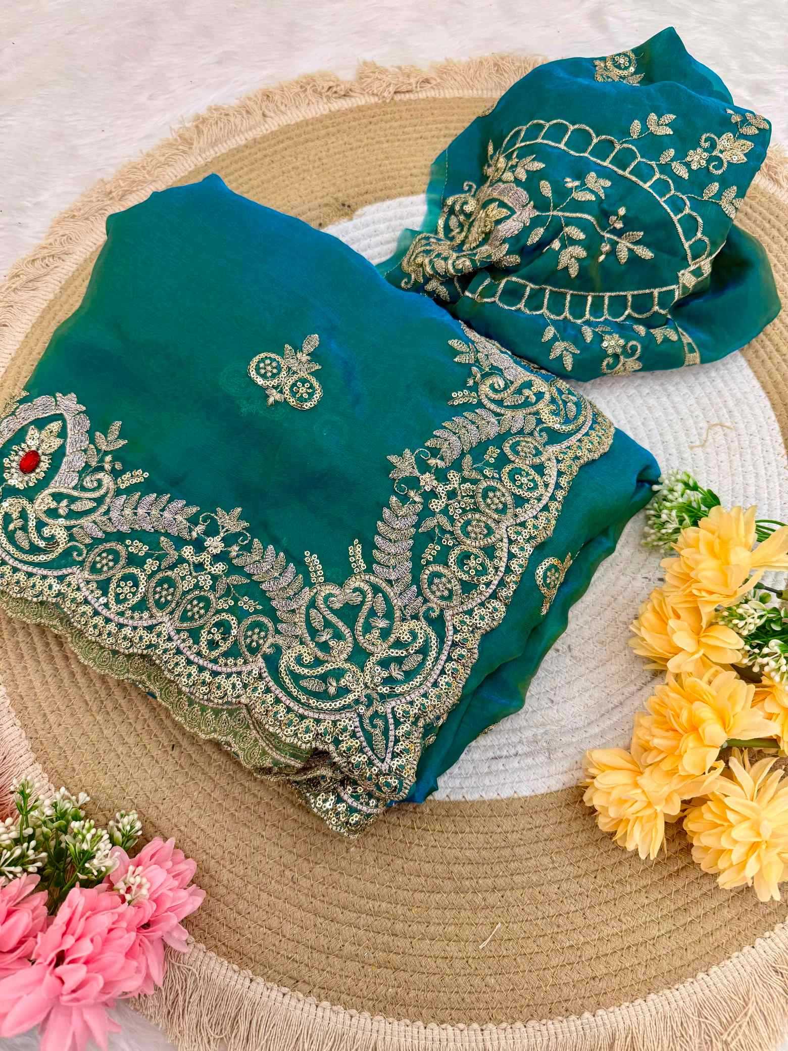 YNF Wholesale Satin Silk Gajji Modal Sarees RIN164 Dhrishti | Surat Manufacturer