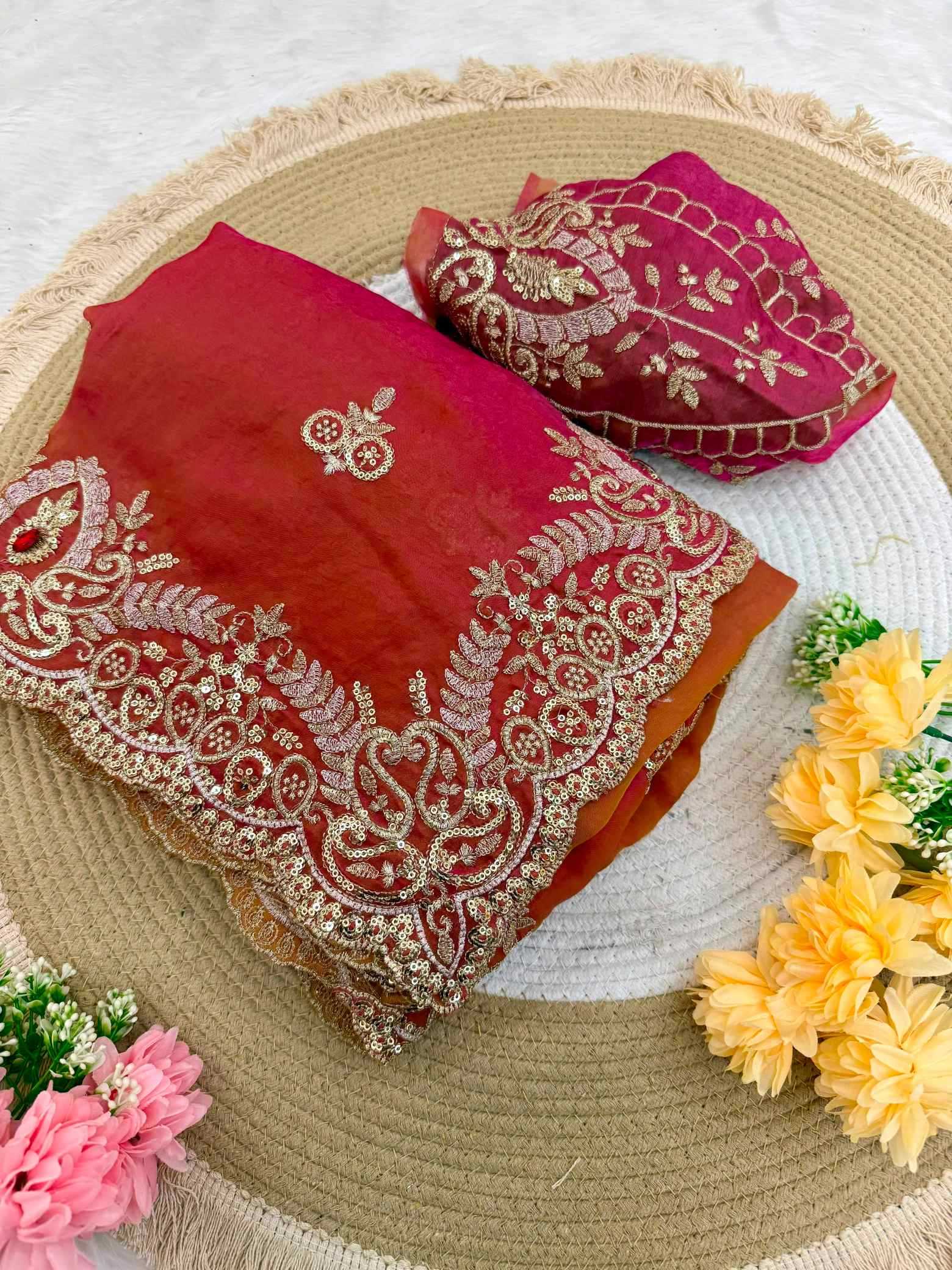 YNF Wholesale Satin Silk Gajji Modal Sarees RIN164 Dhrishti | Surat Manufacturer