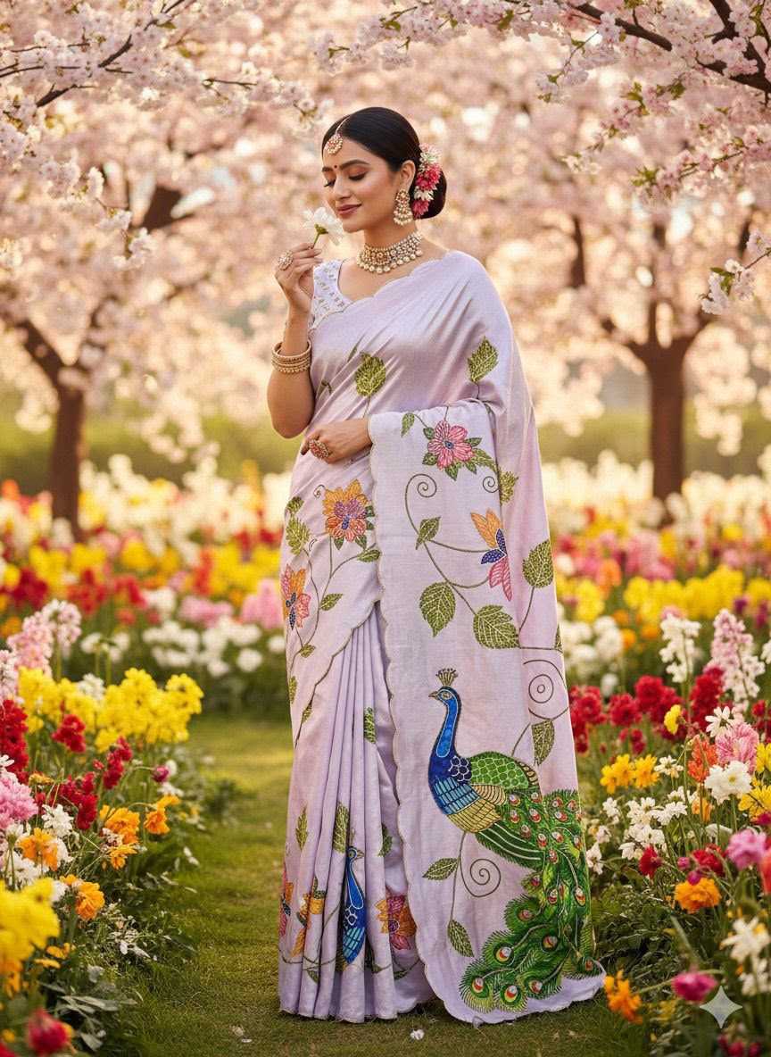YNF Wholesale Malai Silk Traditional Silk Sarees RIN164 Gargeyi | Surat Manufacturer