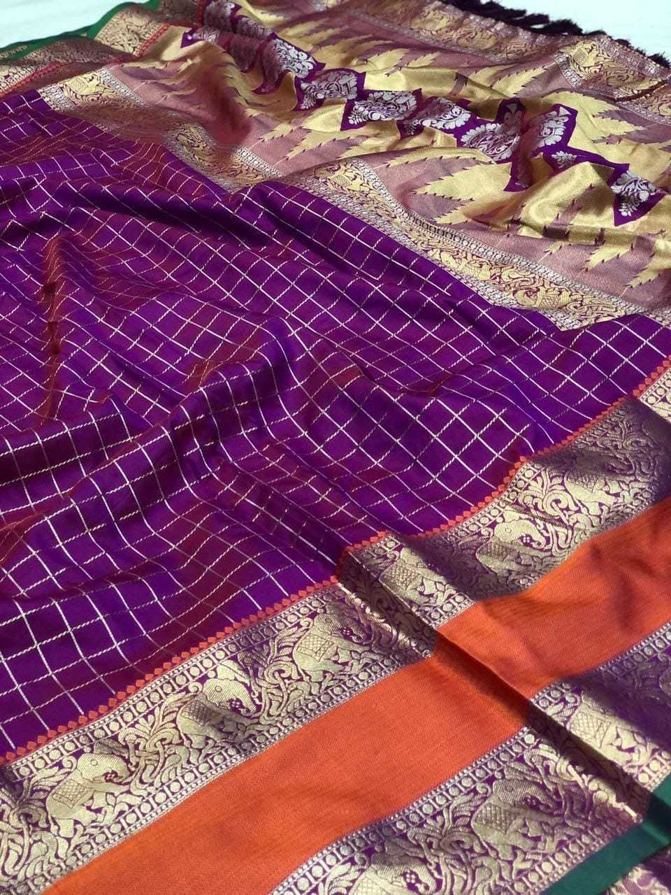 YNF Wholesale Jacquard Designer Sarees  | Surat Manufacturer