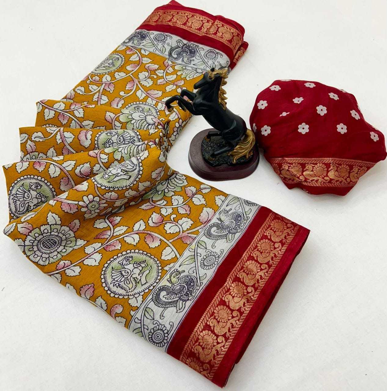 YNF Wholesale Viscose Printed Sarees  | Surat Manufacturer