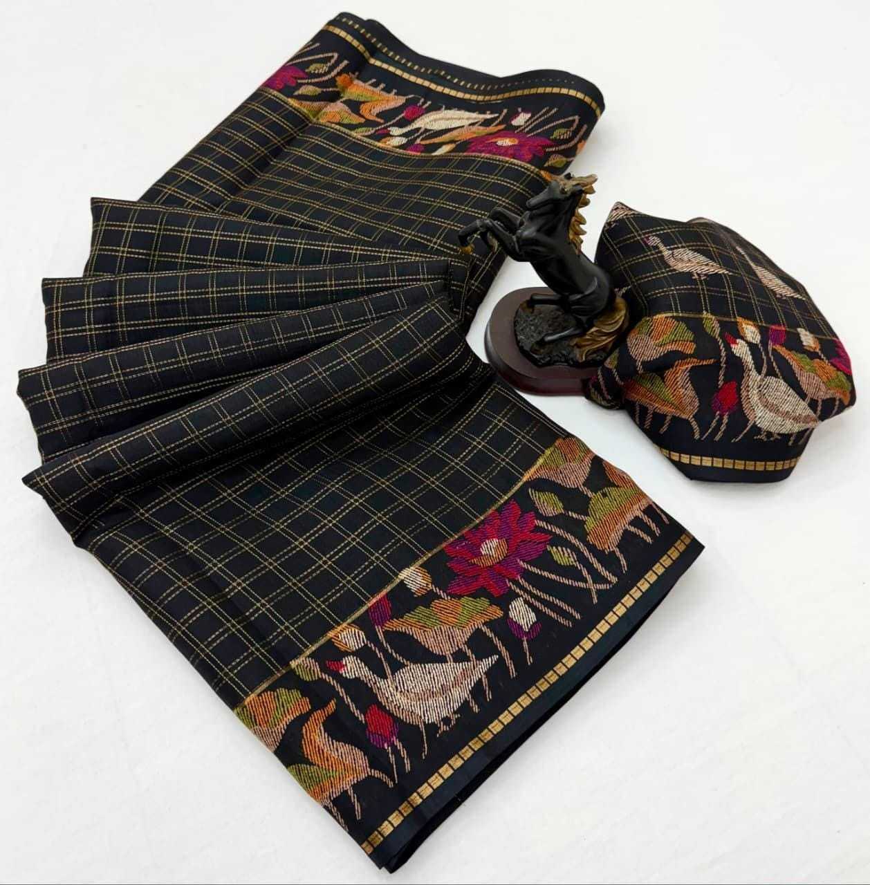YNF Wholesale Space Silk Kalamkari Sarees  | Surat Manufacturer