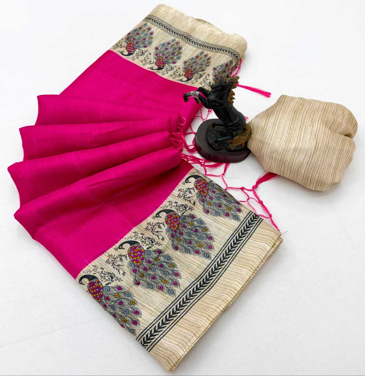 YNF Wholesale Khadi Cotton Printed Sarees  | Surat Manufacturer