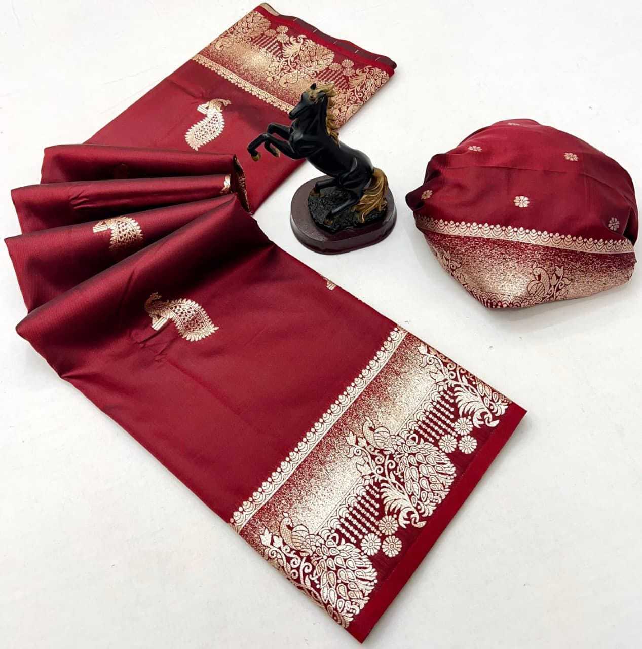 YNF Wholesale Banarasi Soft Silk Banarasi Silk Sarees  | Surat Manufacturer