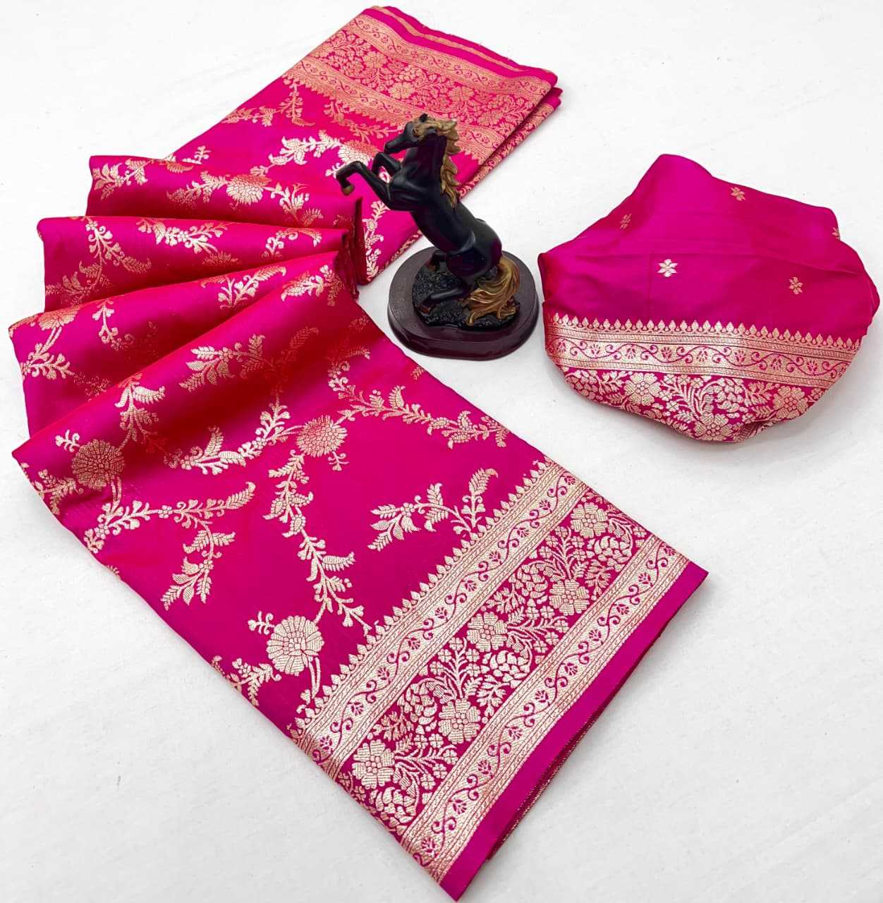 YNF Wholesale Banarasi Soft Silk Banarasi Silk Sarees  | Surat Manufacturer