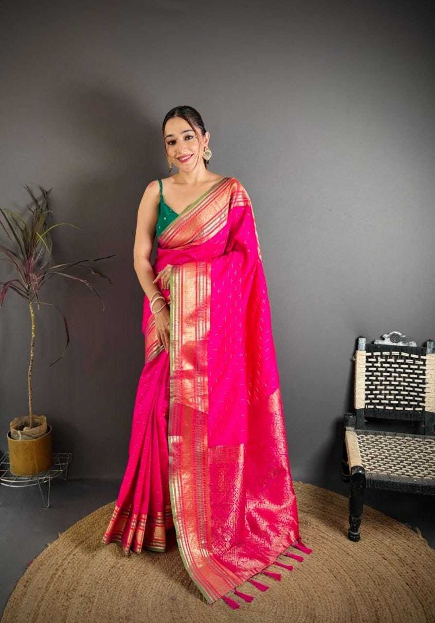 YNF Wholesale Silk Zari Border Sarees RIN211 SUHASINI-Vol-2 | Surat Manufacturer