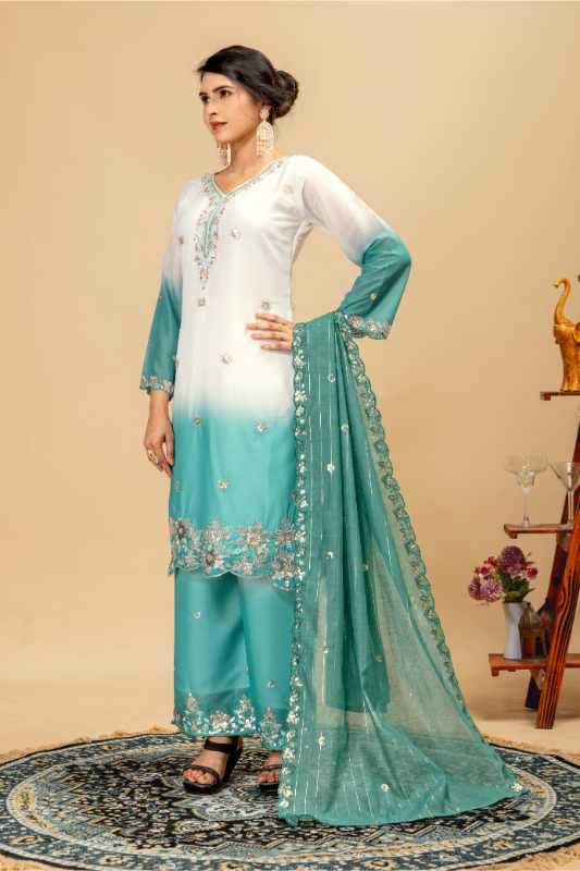 YNF Wholesale Georgette Georgette Kurti  | Surat Manufacturer