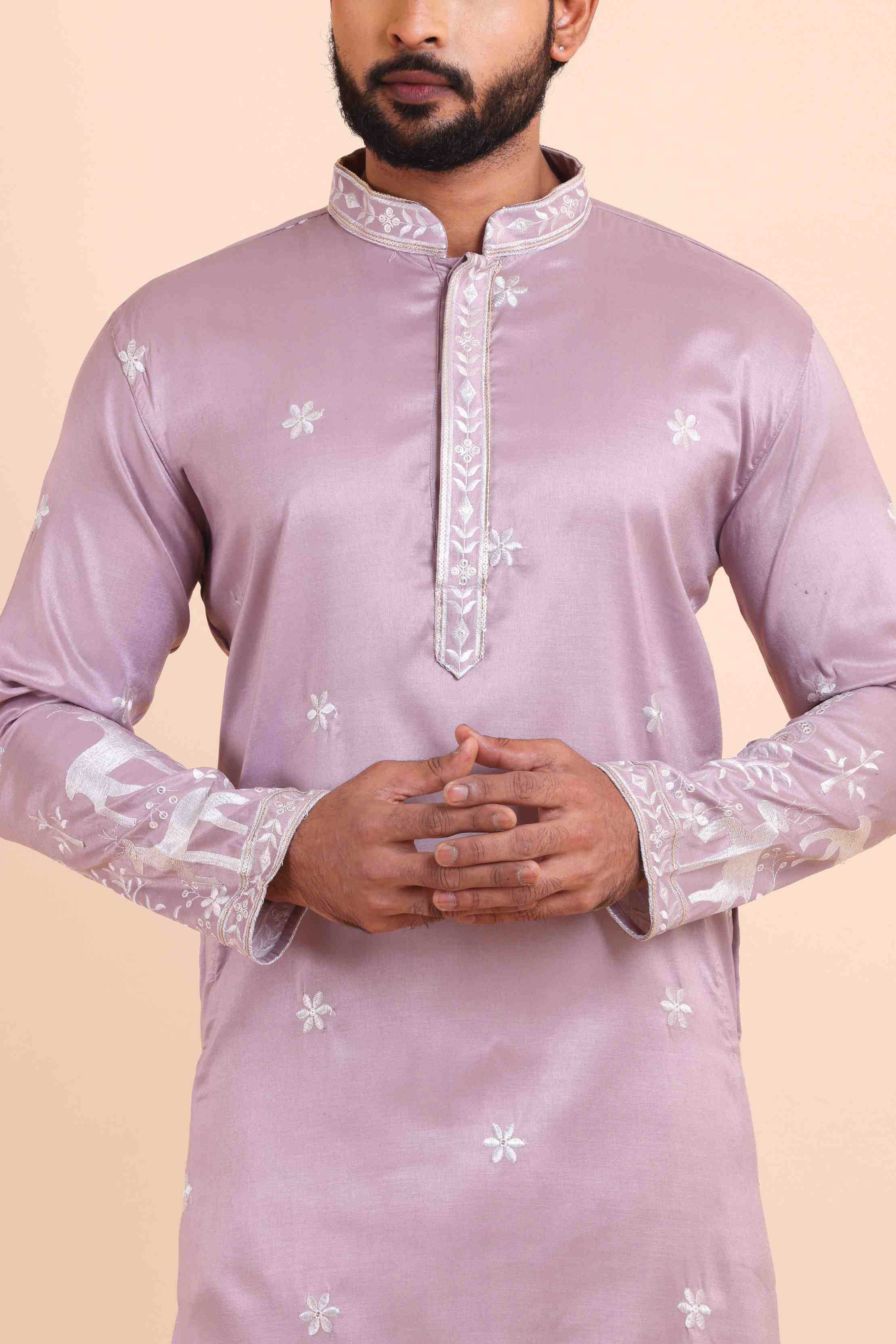 YNF Wholesale Silk Mens Kurtas  | Surat Manufacturer