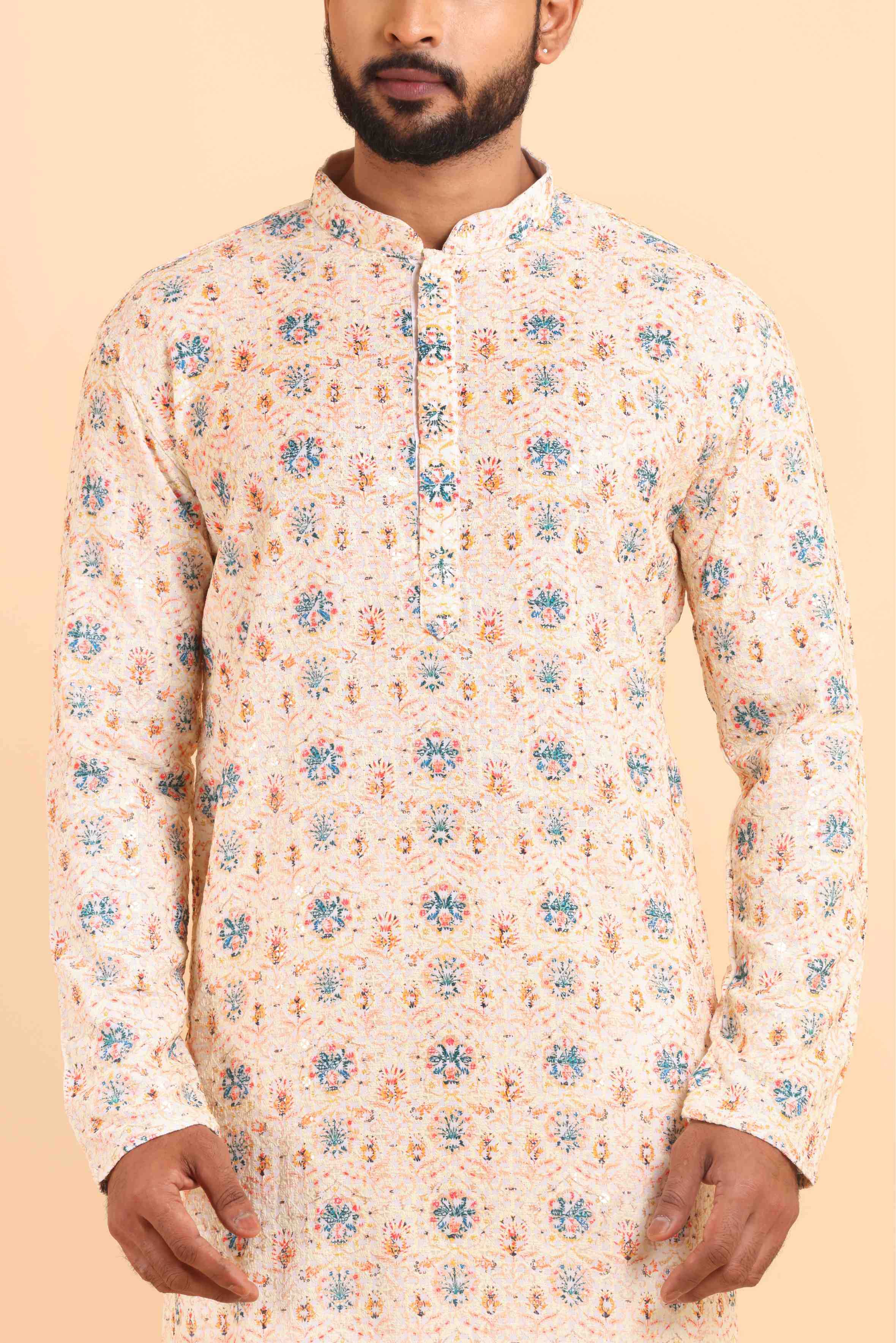 YNF Wholesale Viscose Mens Kurtas  | Surat Manufacturer