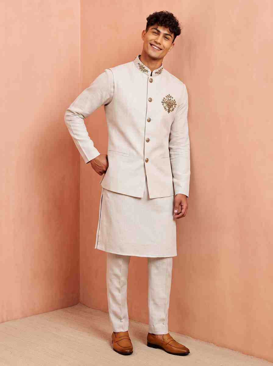 YNF Wholesale Linen Mens Kurtas  | Surat Manufacturer