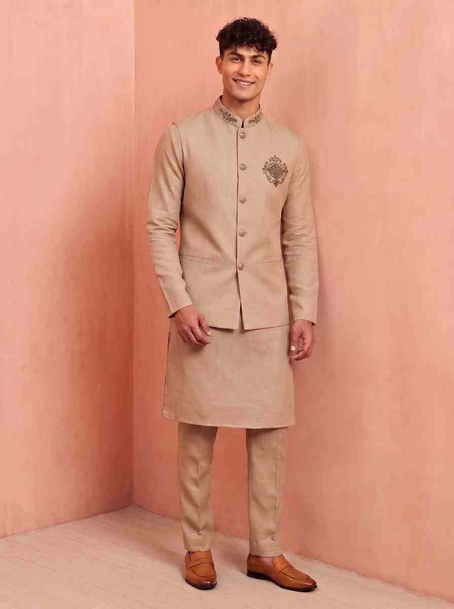 YNF Wholesale Linen Mens Kurtas  | Surat Manufacturer