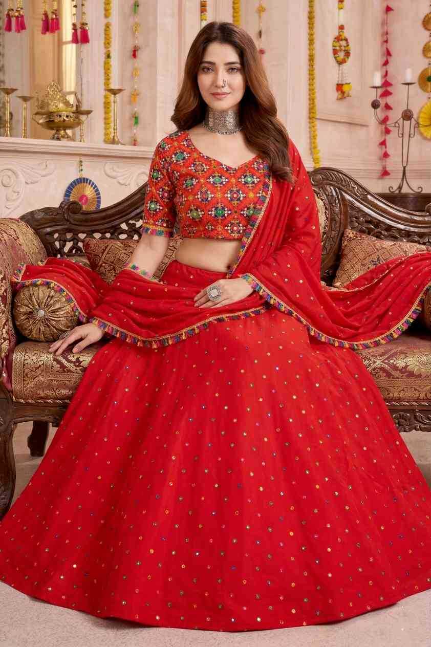 YNF Wholesale Heavy Rayon Embroidered Lehenga RIN223 Rangbaaz Vol-54 | Surat Manufacturer