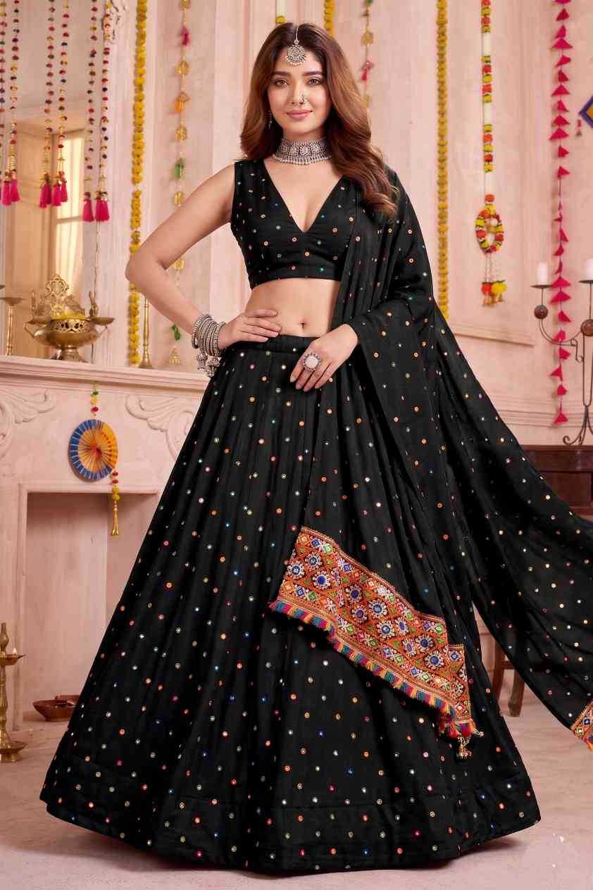 YNF Wholesale Heavy Rayon Embroidered Lehenga  | Surat Manufacturer