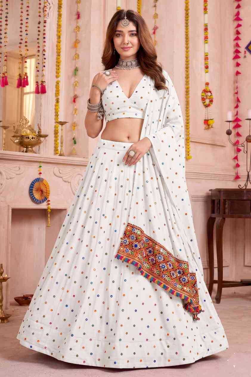 YNF Wholesale Heavy Rayon Embroidered Lehenga  | Surat Manufacturer