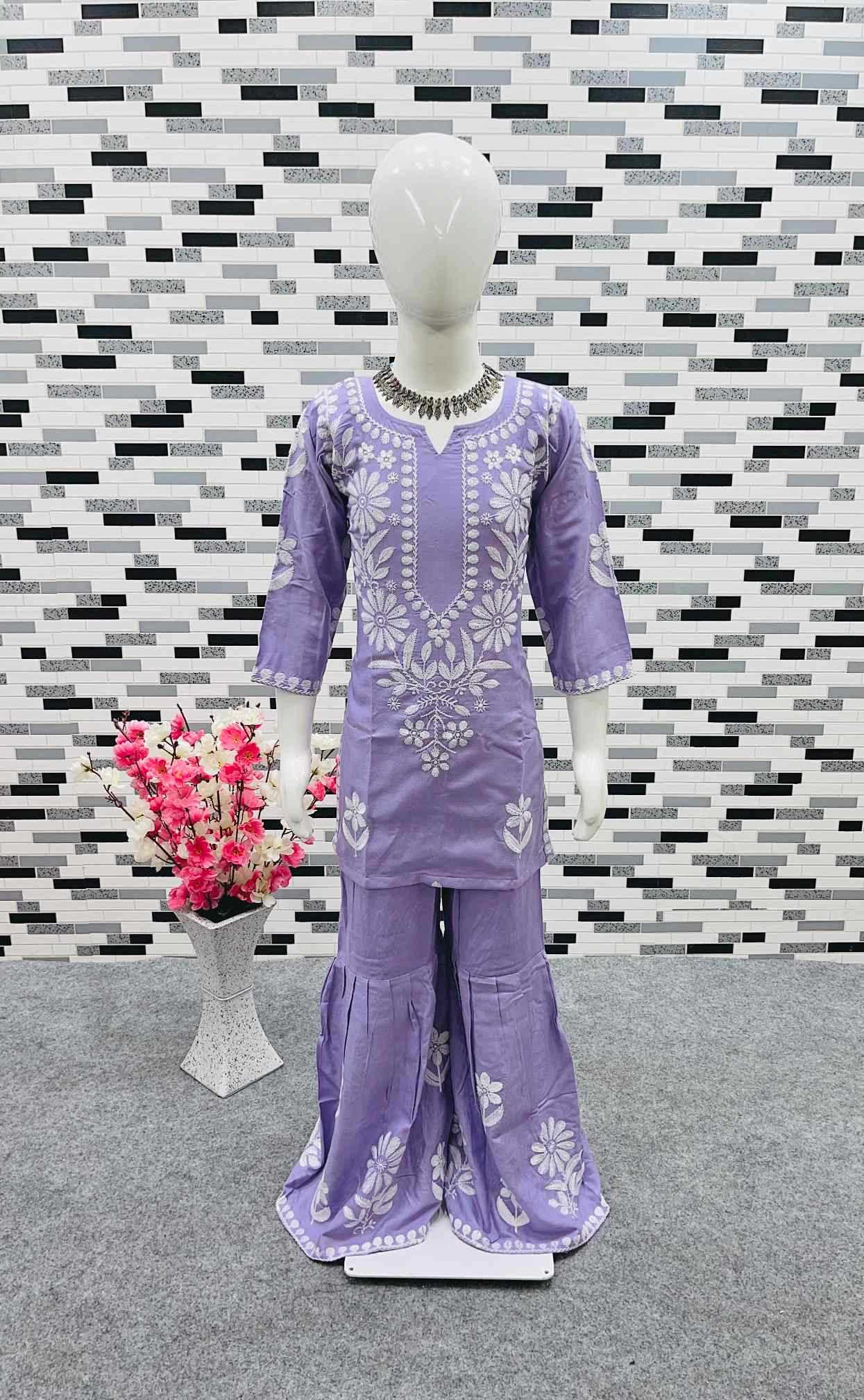 YNF Wholesale Rayon Kids Suit  | Surat Manufacturer