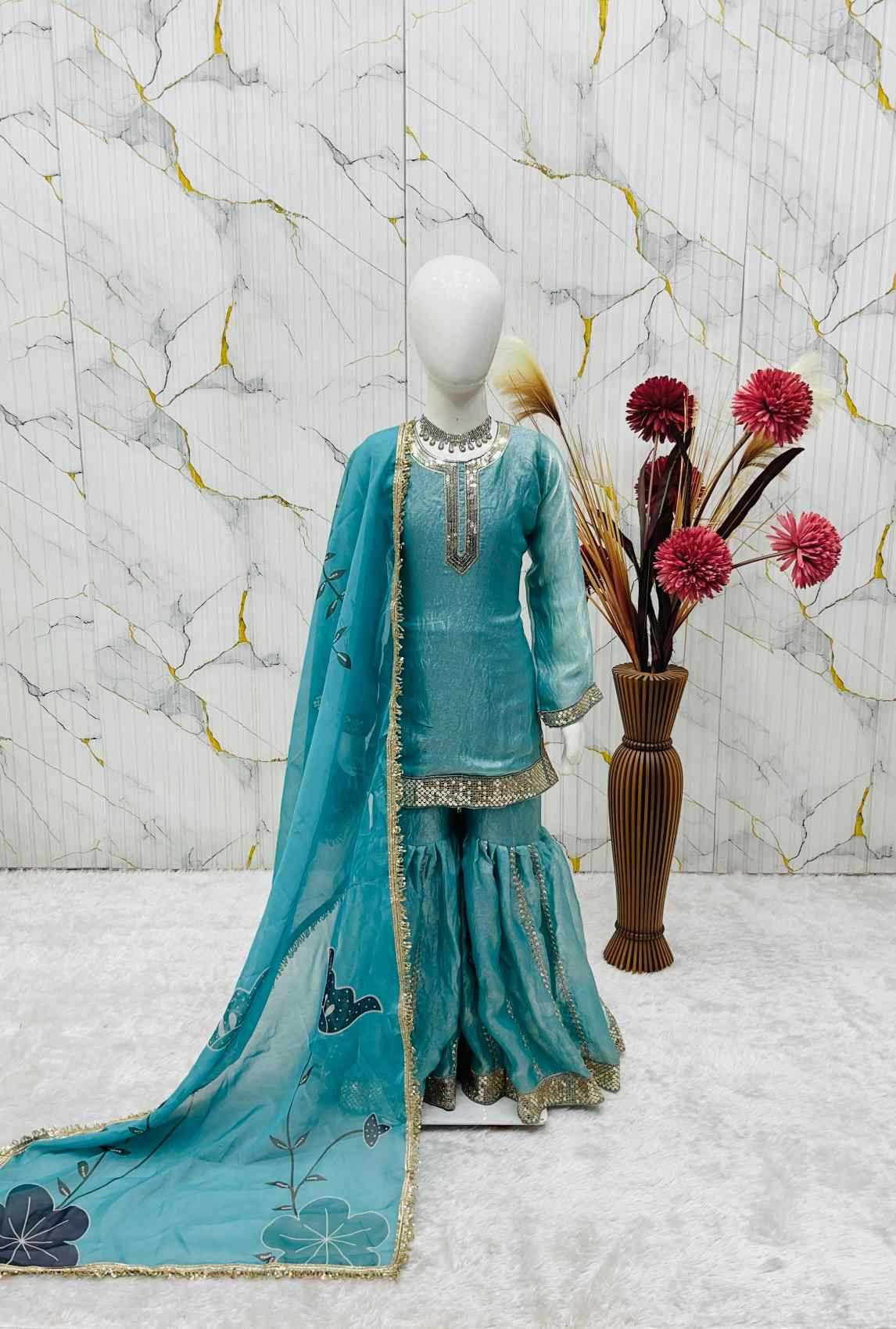 YNF Wholesale Rayon Kids Suit  | Surat Manufacturer