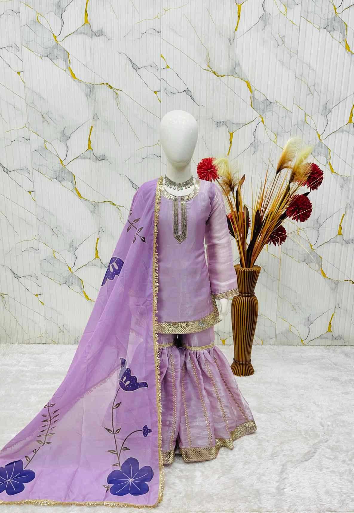 YNF Wholesale Rayon Kids Suit  | Surat Manufacturer