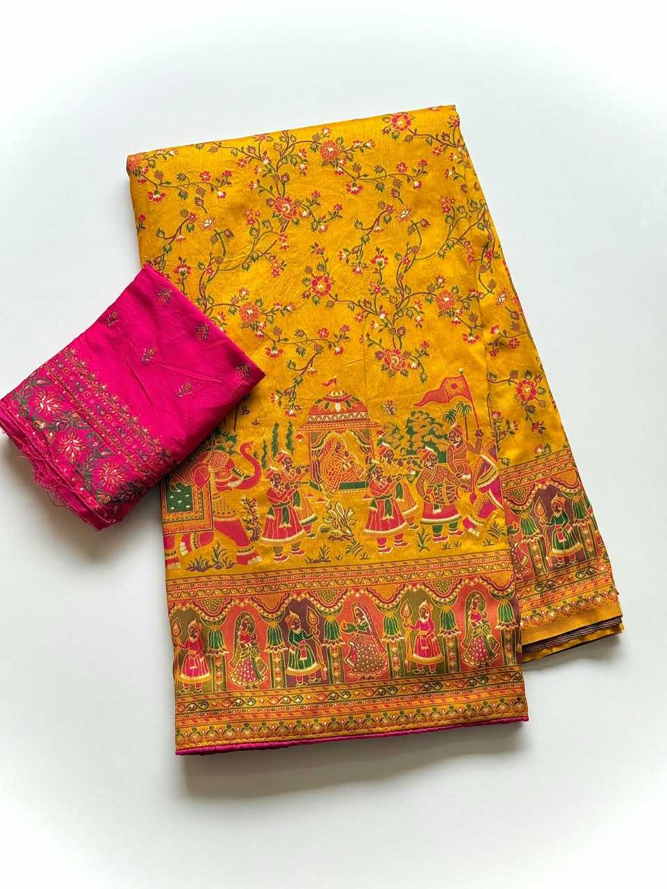 YNF Wholesale Pashmina Designer Sarees RIN225 2035 | Surat Manufacturer