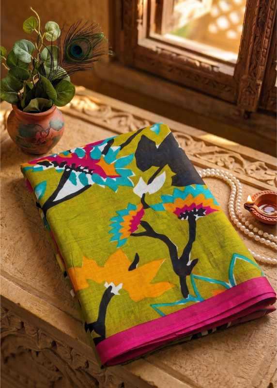 YNF Wholesale Cotton Kalamkari Sarees RIN229 Tive | Surat Manufacturer