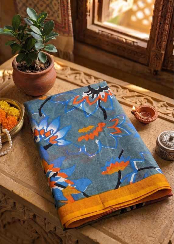 YNF Wholesale Cotton Kalamkari Sarees RIN229 Tive | Surat Manufacturer
