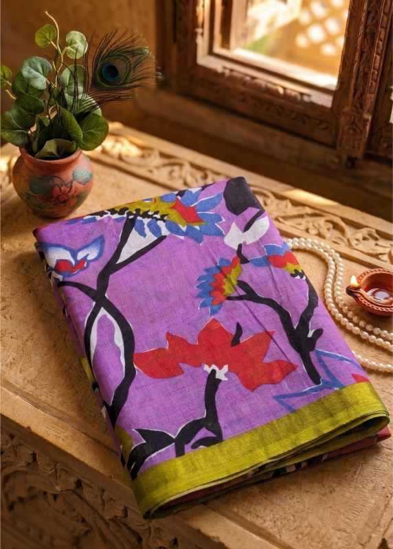 YNF Wholesale Cotton Kalamkari Sarees RIN229 Tive | Surat Manufacturer