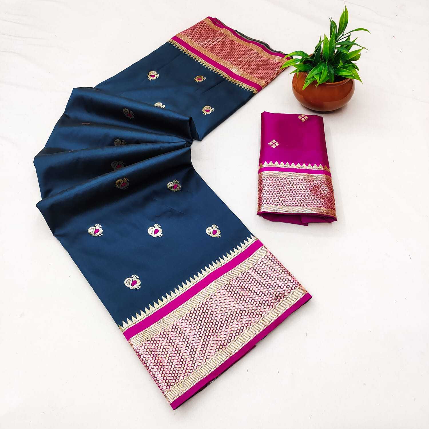 YNF Wholesale Soft Silk Designer Silk Sarees | Surat Manufacturer