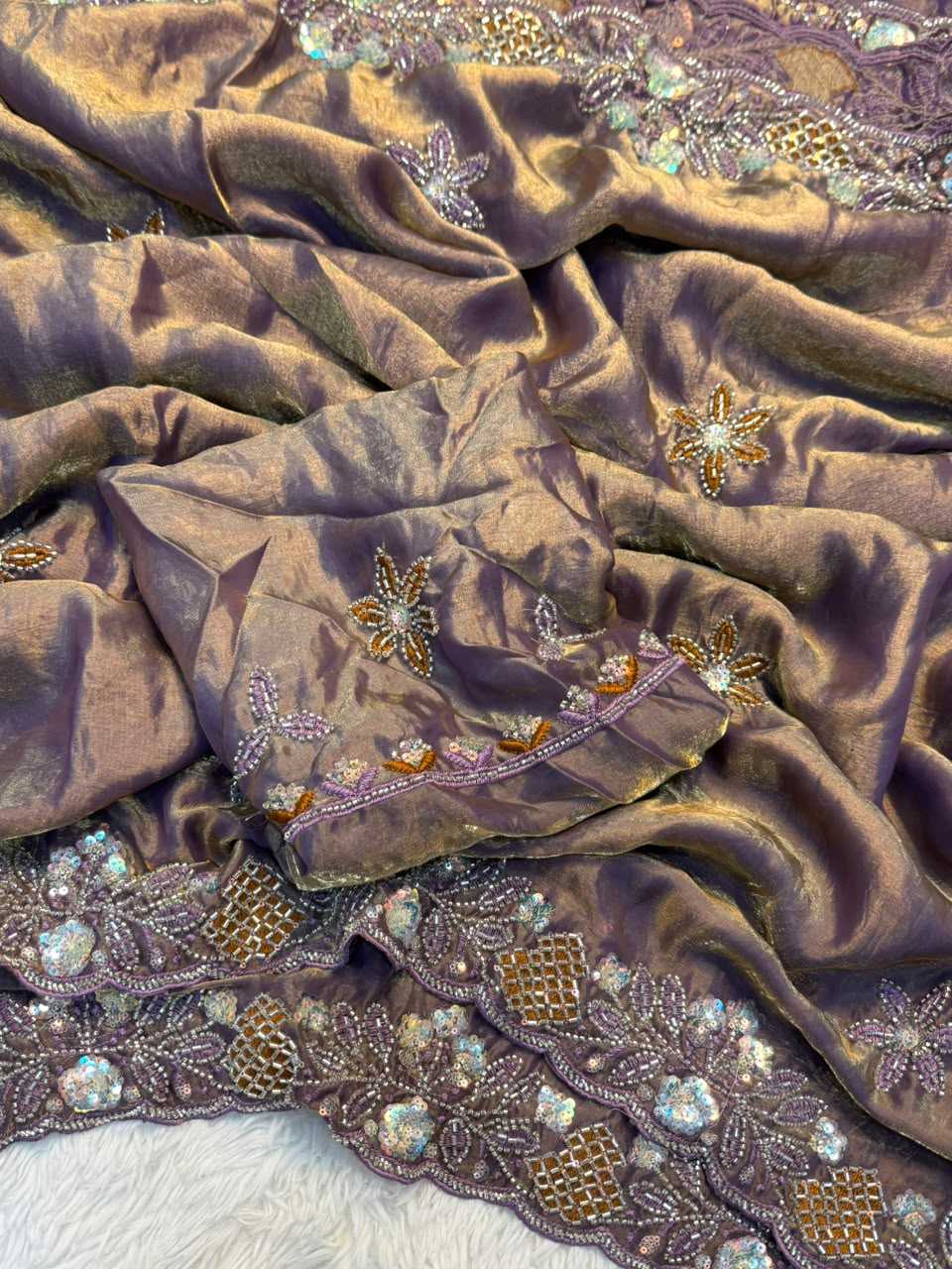 YNF Wholesale Space Silk Soft Silk Sarees | Surat Manufacturer