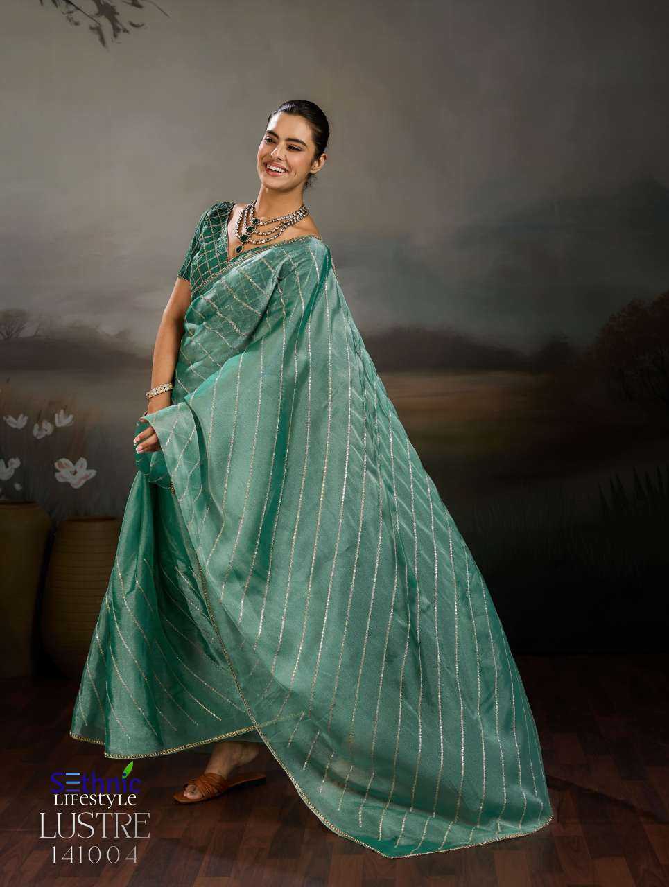 YNF Wholesale Chiffon Designer Sarees KESH113 Luster Chic | Surat Manufacturer