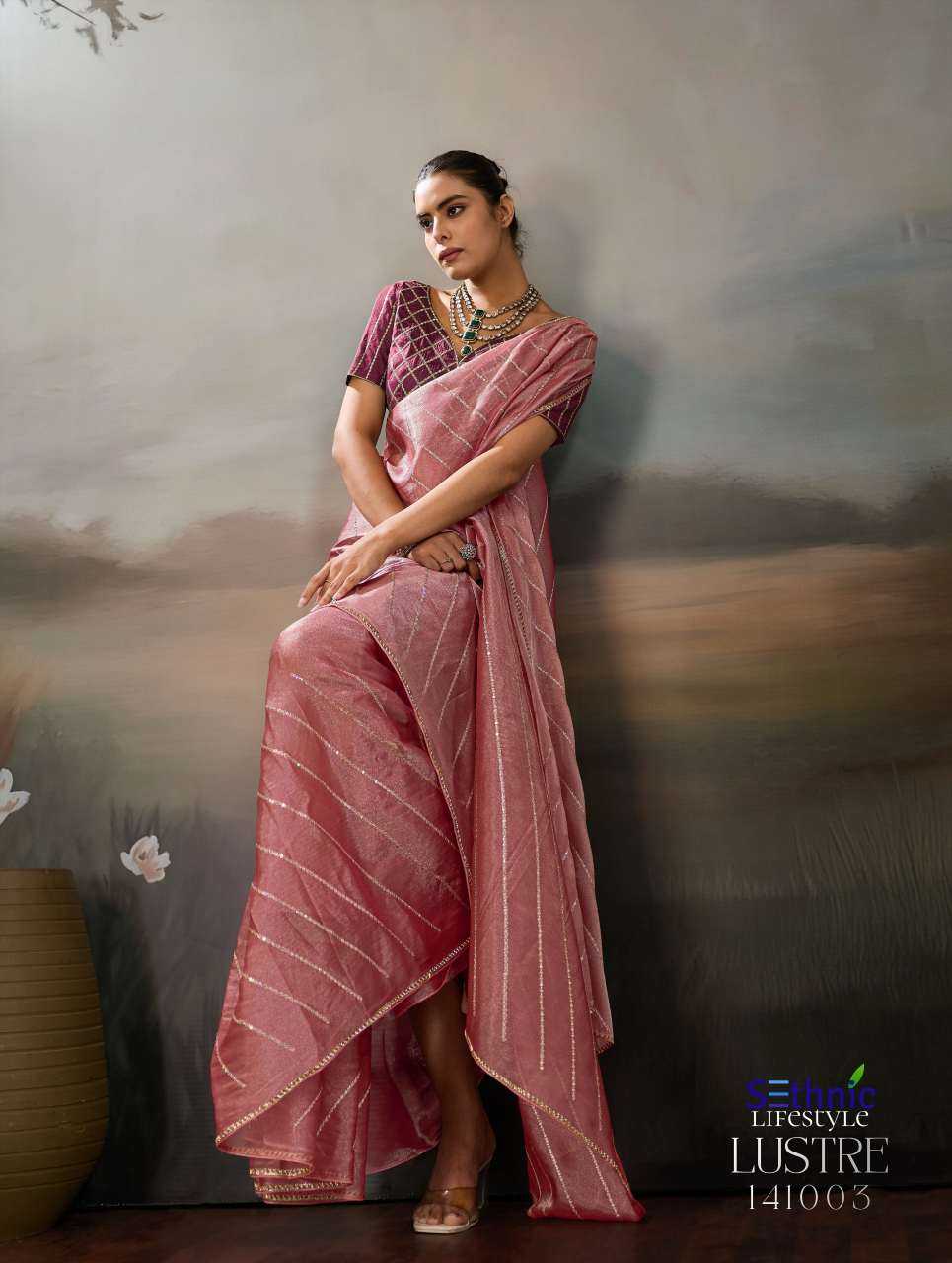 YNF Wholesale Chiffon Designer Sarees KESH113 Luster Chic | Surat Manufacturer