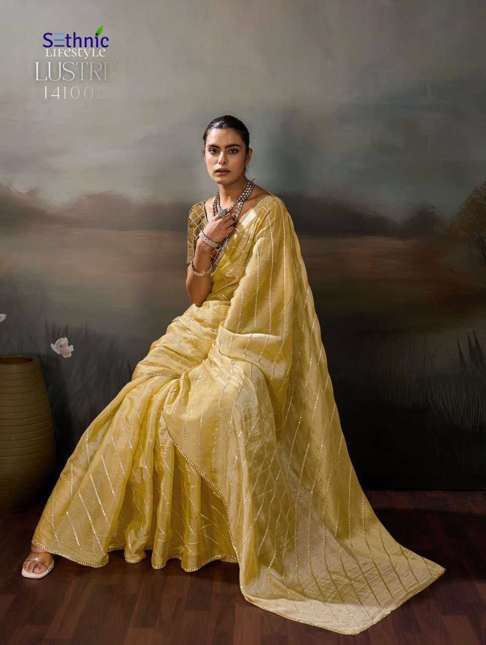 YNF Wholesale Chiffon Designer Sarees KESH113 Luster Chic | Surat Manufacturer