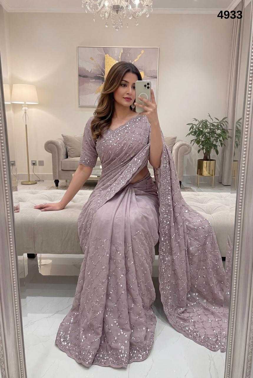 YNF Wholesale Silver Plated Ready To Wear Sarees KESH114 Aanya | Surat Manufacturer