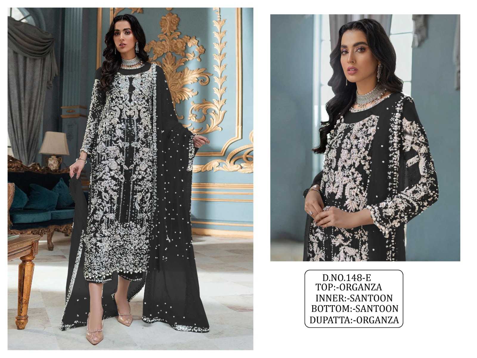 YNF Wholesale Organza Embroidery Suits KESH129 148 | Surat Manufacturer