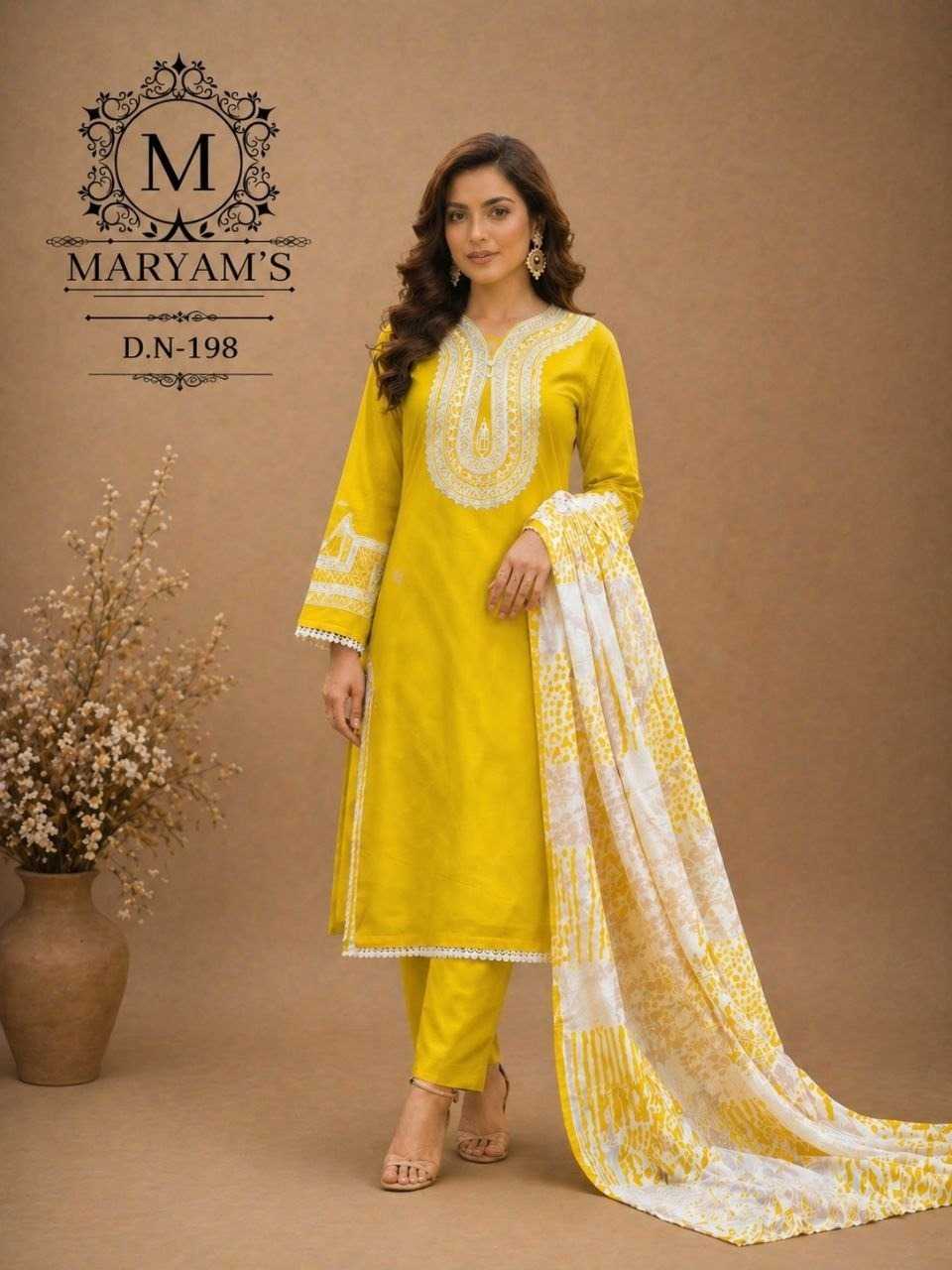 YNF Wholesale Faux Georgette Embroidery Suits KESH129 198 | Surat Manufacturer