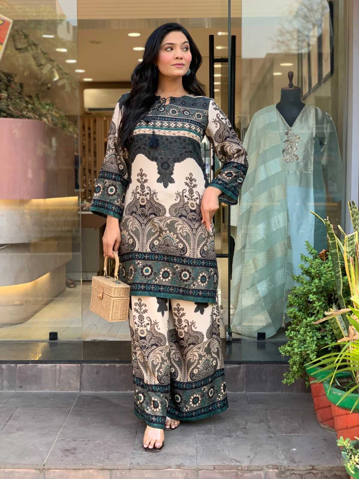 YNF Wholesale Heavy Rayon Co-ord Set KESH129 501 | Surat Manufacturer
