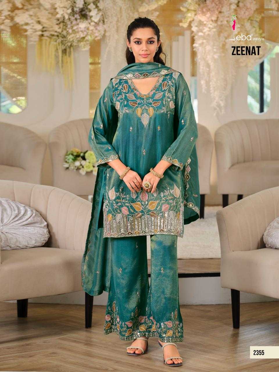 YNF Wholesale Heavy Roman Silk Ladies Suits KESH129 EBA-ZEENAT | Surat Manufacturer