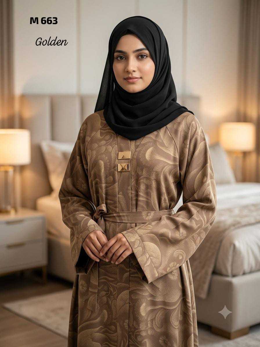 YNF Wholesale Fancy Abaya KESH133 663 | Surat Manufacturer