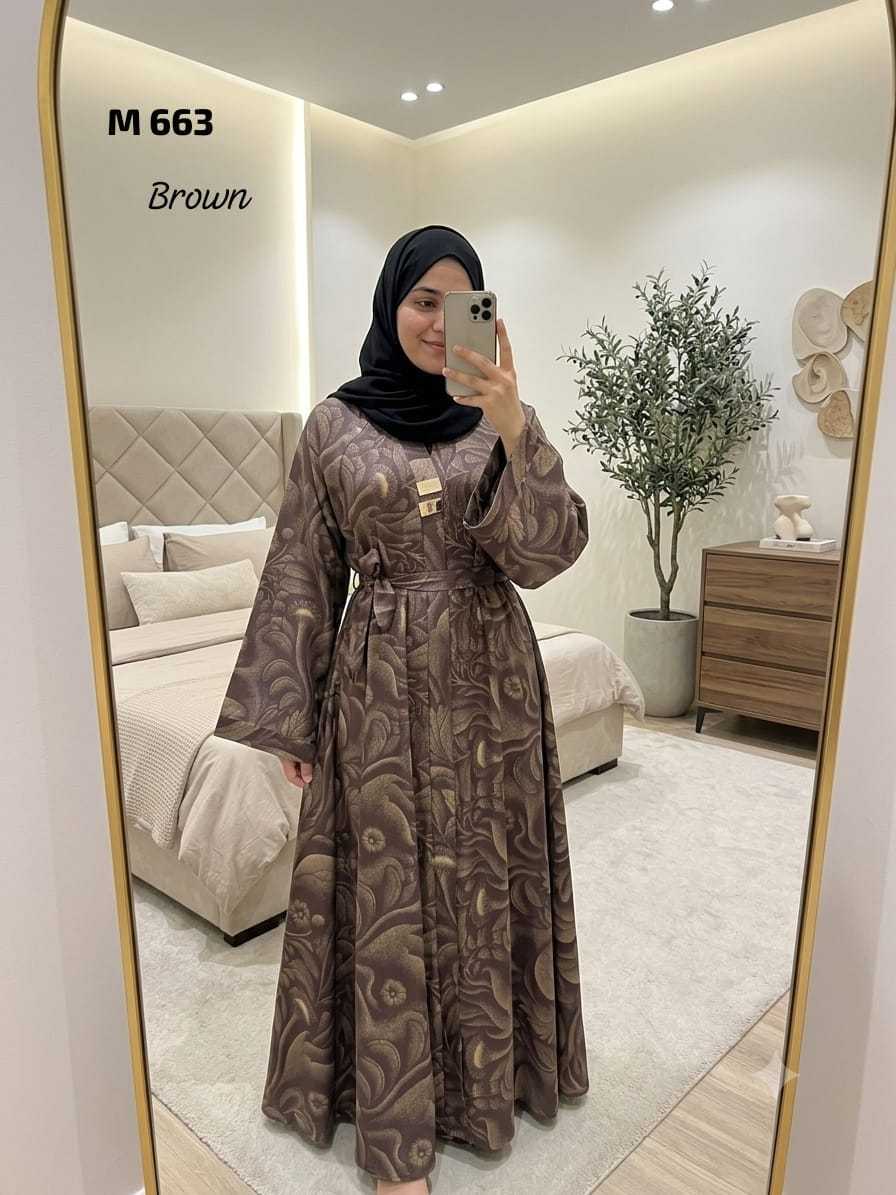 YNF Wholesale Fancy Abaya KESH133 663 | Surat Manufacturer