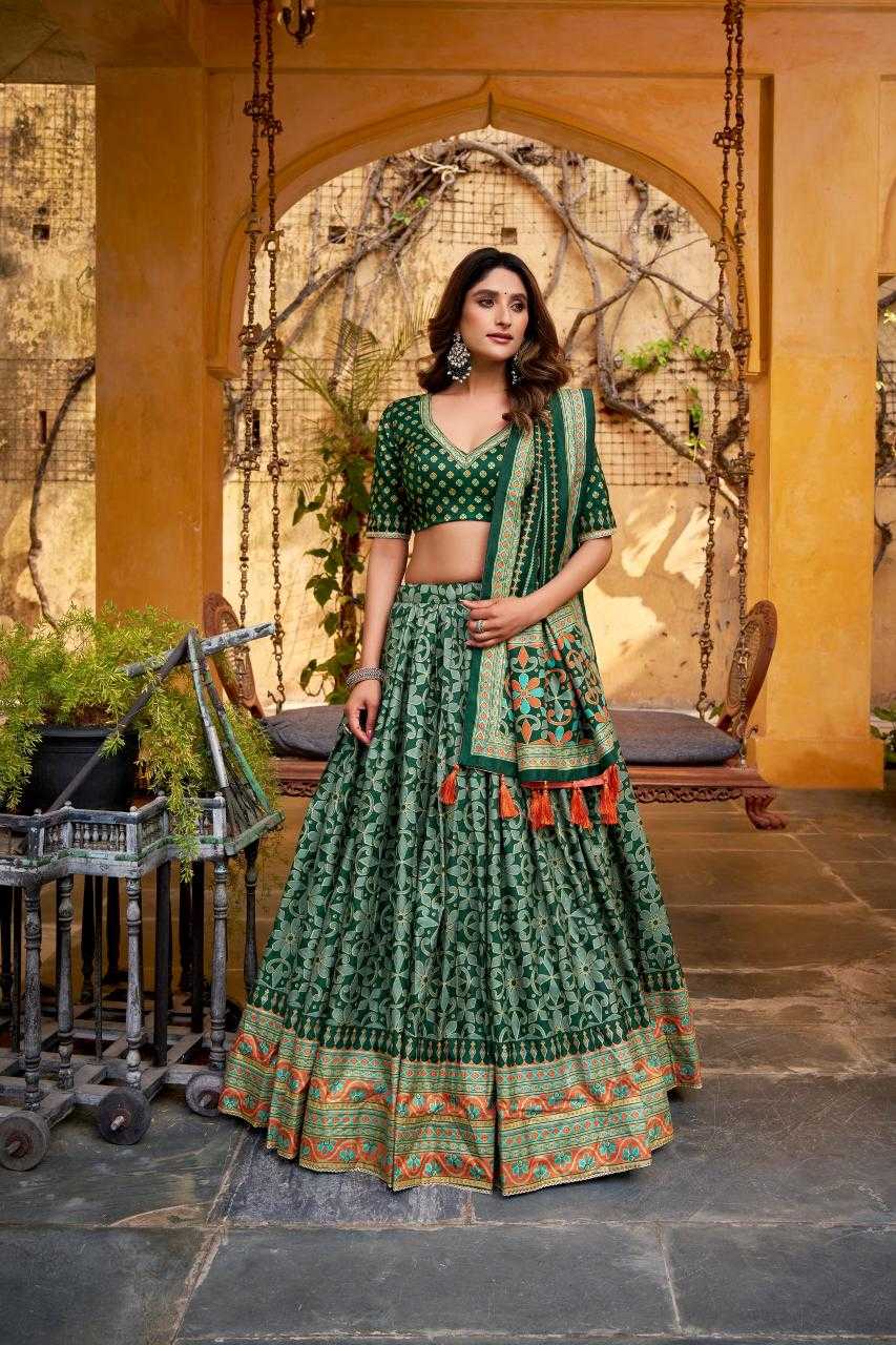 YNF Wholesale Tussar Silk Designer Lehenga KESH134 1201 | Surat Manufacturer