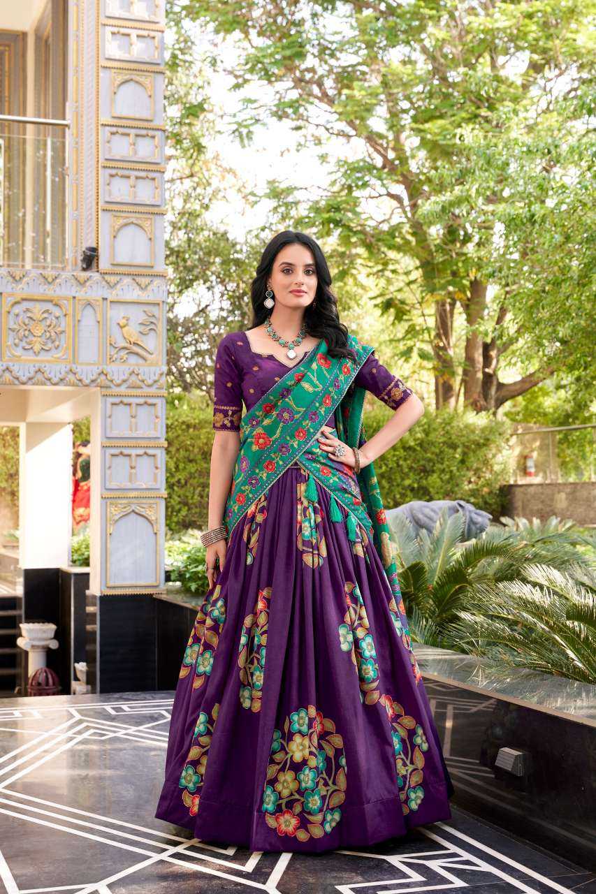 YNF Wholesale Tussar Silk Silk Lehenga KESH134 1239 | Surat Manufacturer