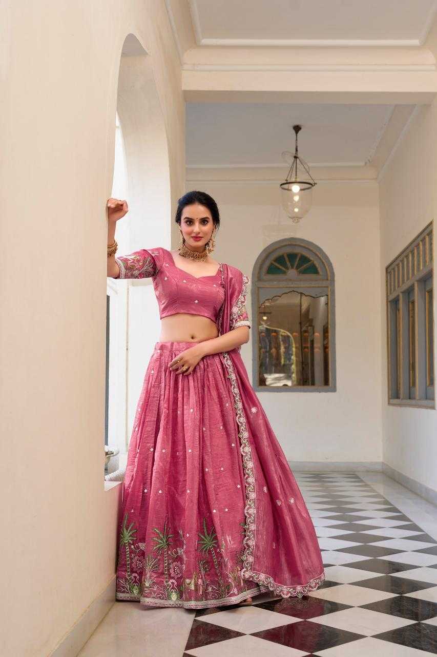 YNF Wholesale Soft Gold Crush Embroidered Lehenga KESH134 1435 | Surat Manufacturer