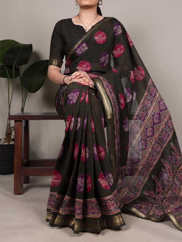 YNF Wholesale Chanderi Silk Designer Sarees KESH134 YUTIKA | Surat Manufacturer