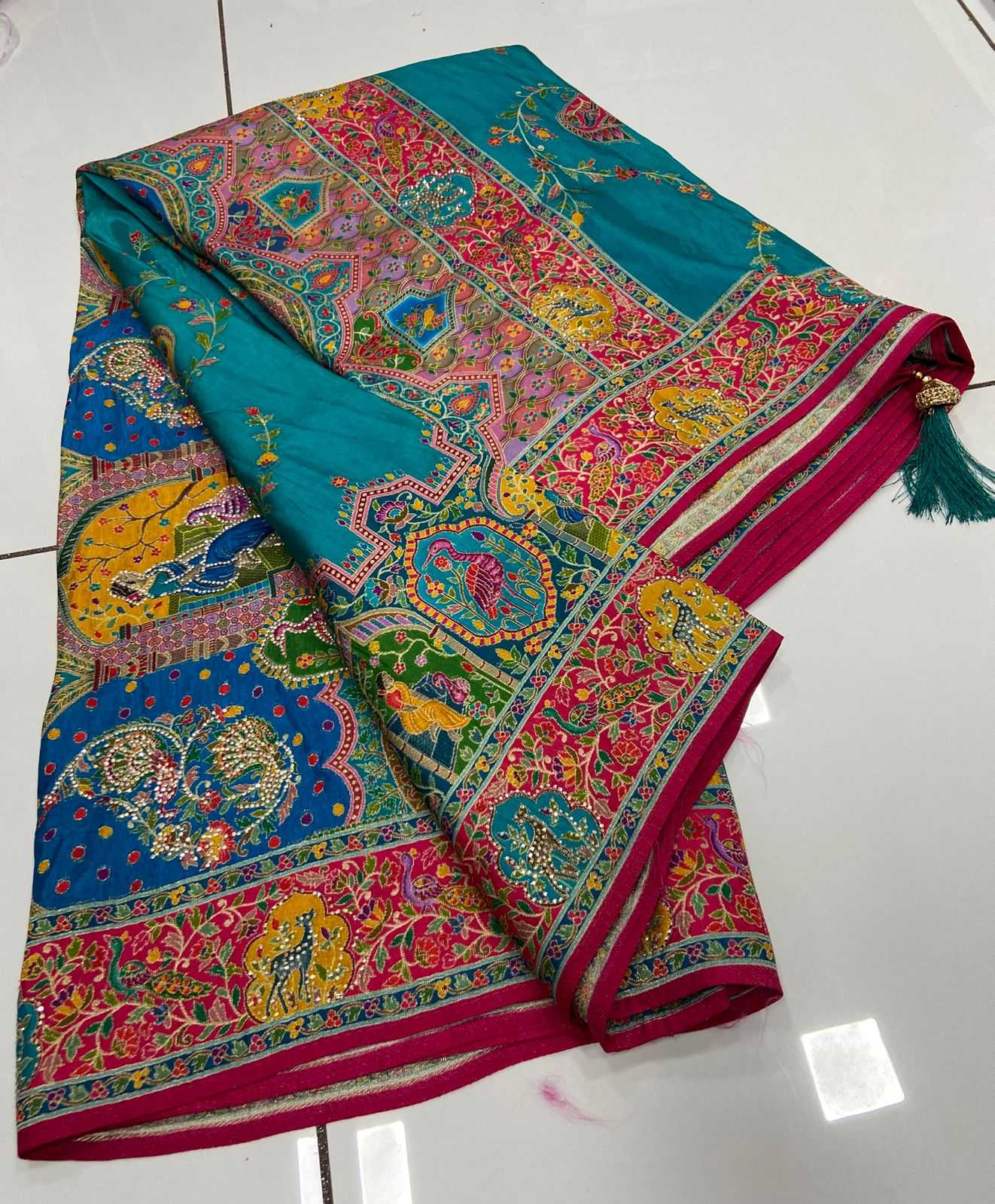 YNF Wholesale Viscose Printed Sarees KESH140 Hridvani | Surat Manufacturer