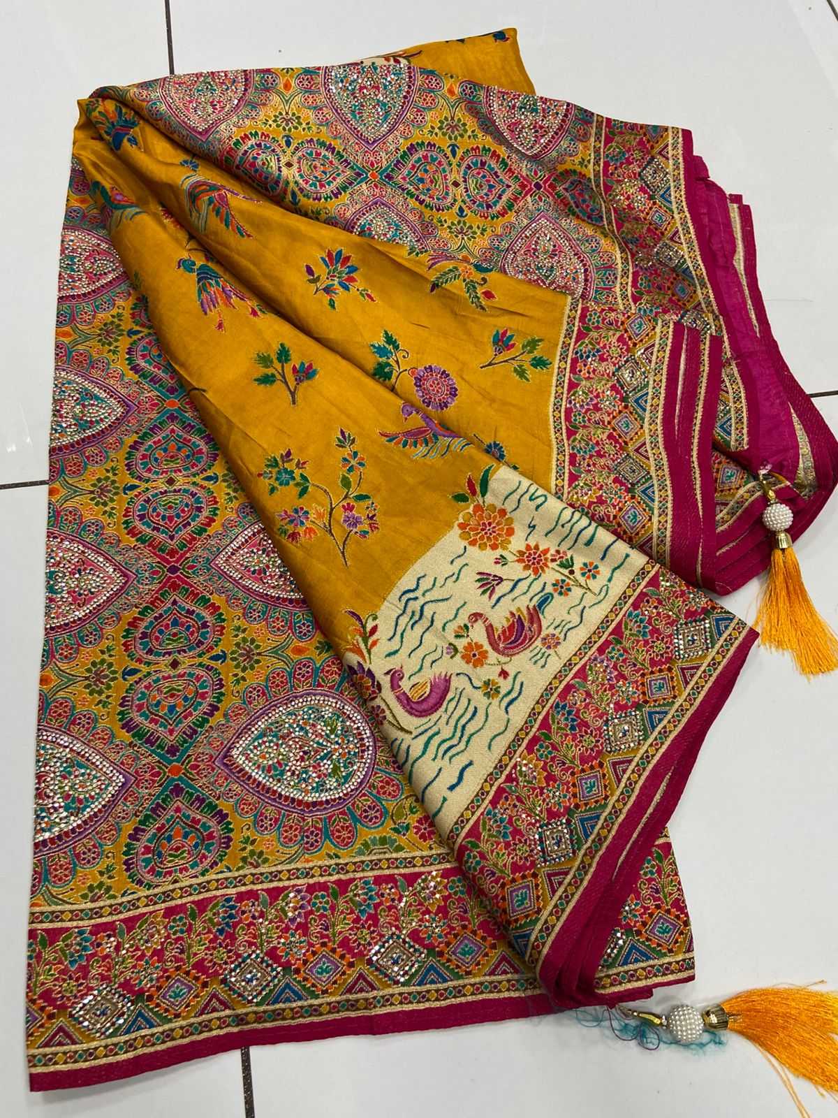 YNF Wholesale Viscose Printed Sarees KESH140 Hridvani | Surat Manufacturer