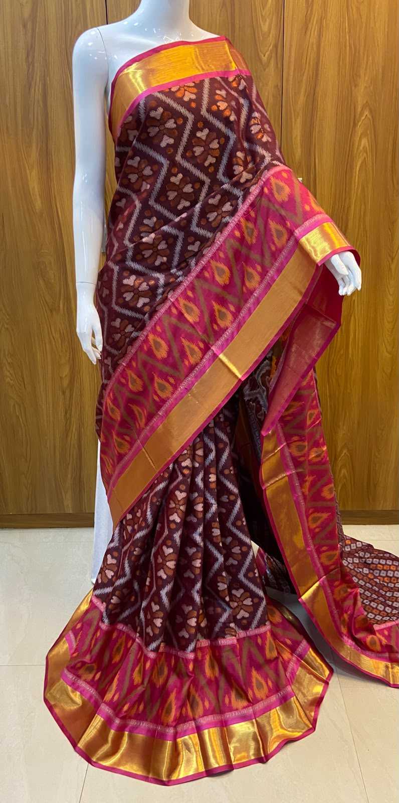 YNF Wholesale Patola Silk Party Wear Sarees KESH140 Jayanvitha | Surat Manufacturer