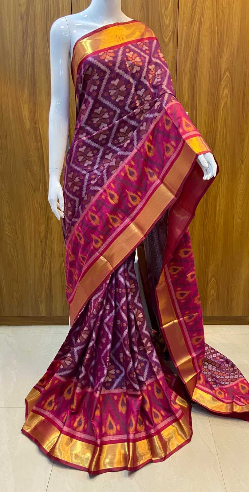 YNF Wholesale Patola Silk Party Wear Sarees KESH140 Jayanvitha | Surat Manufacturer