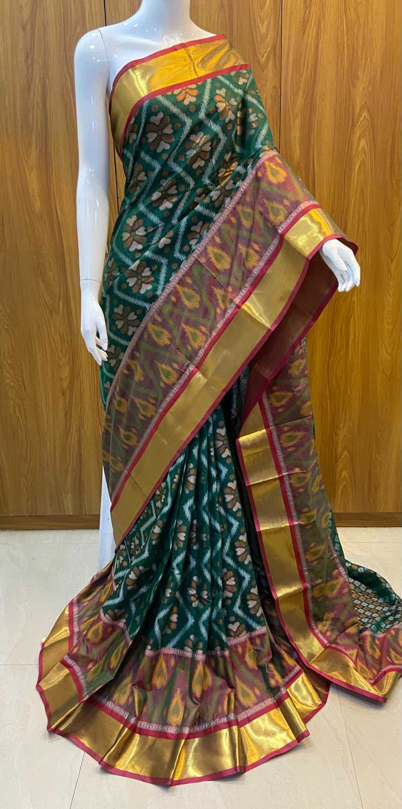 YNF Wholesale Patola Silk Party Wear Sarees KESH140 Jayanvitha | Surat Manufacturer