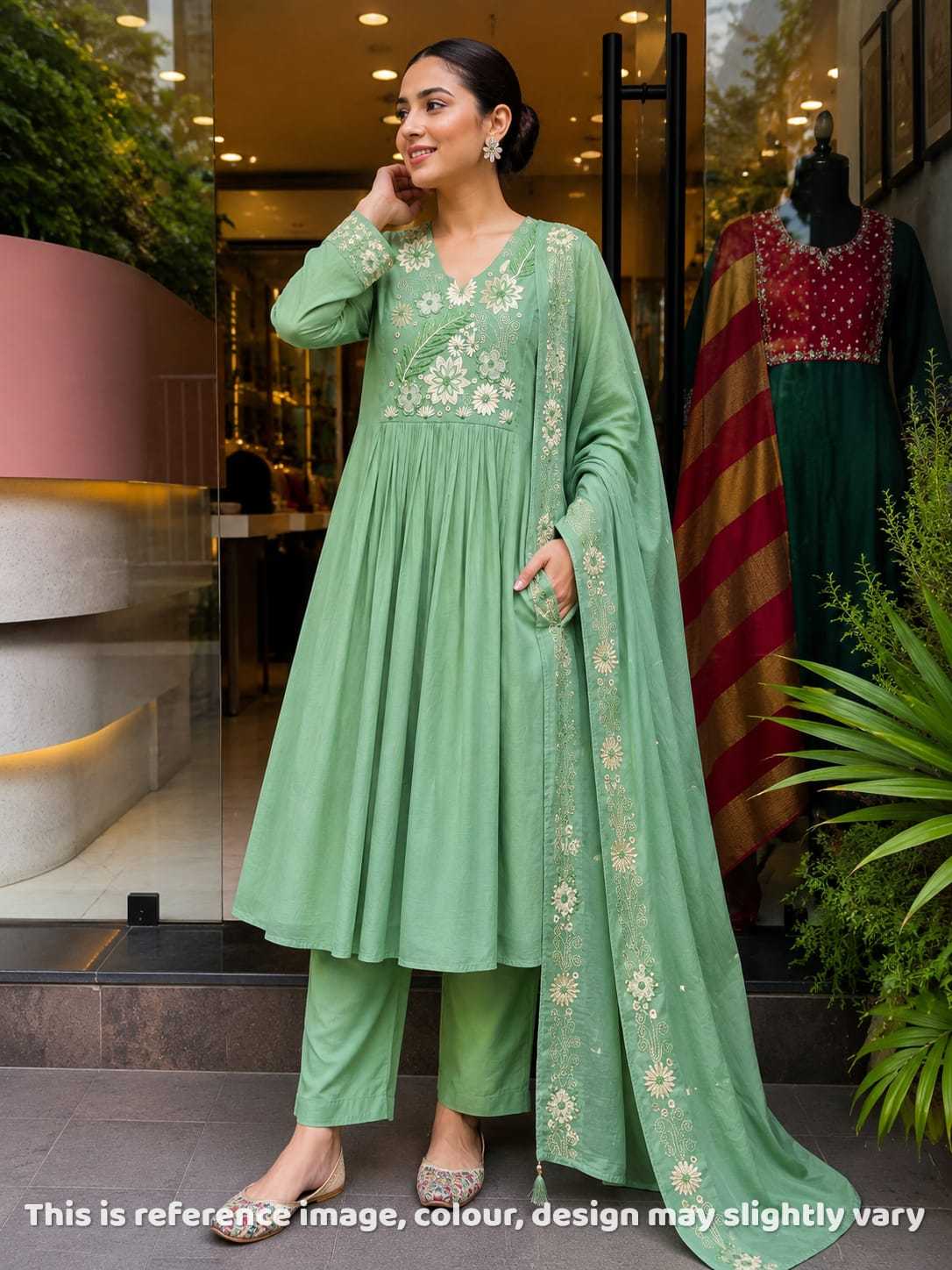 YNF Wholesale Chanderi Soft Designer Kurtis KESH147 Aamrapali | Surat Manufacturer