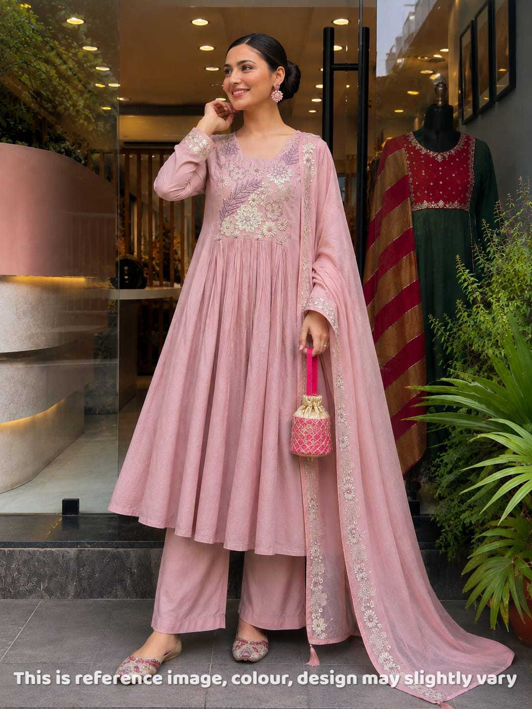 YNF Wholesale Chanderi Soft Designer Kurtis KESH147 Aamrapali | Surat Manufacturer