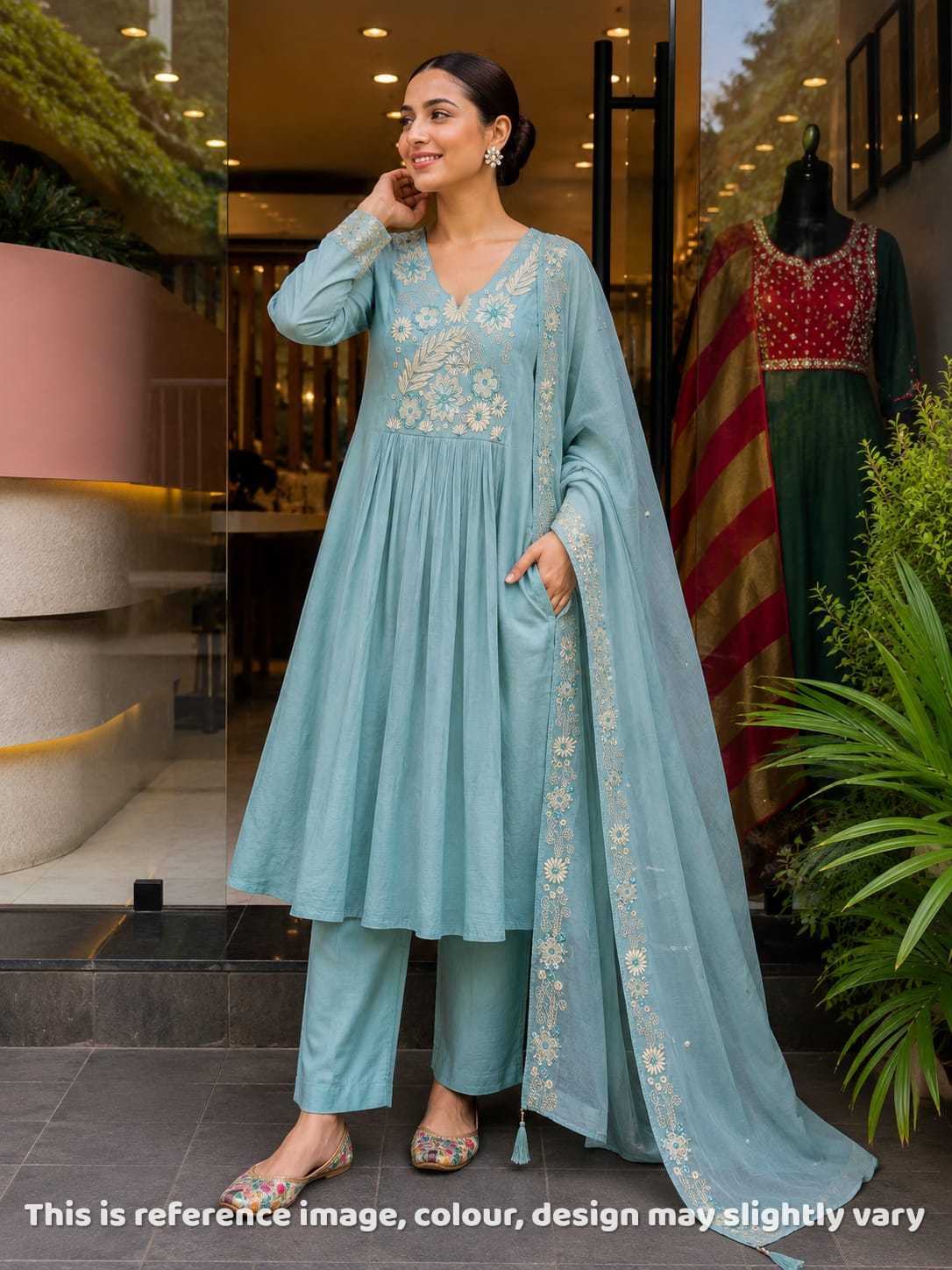 YNF Wholesale Chanderi Soft Designer Kurtis KESH147 Aamrapali | Surat Manufacturer